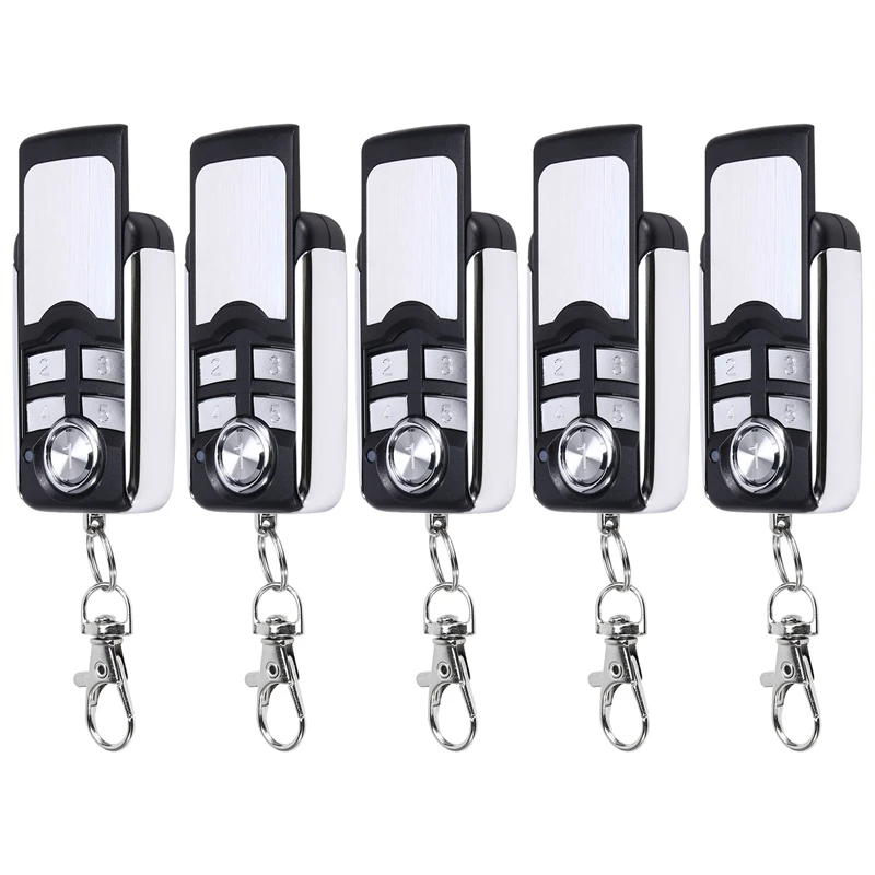 5Pcs Pack 4 Button Garage Door Remote Control Gate Remote Control 868Mhz Gate Opener For HORMANN HSE4-868-BS