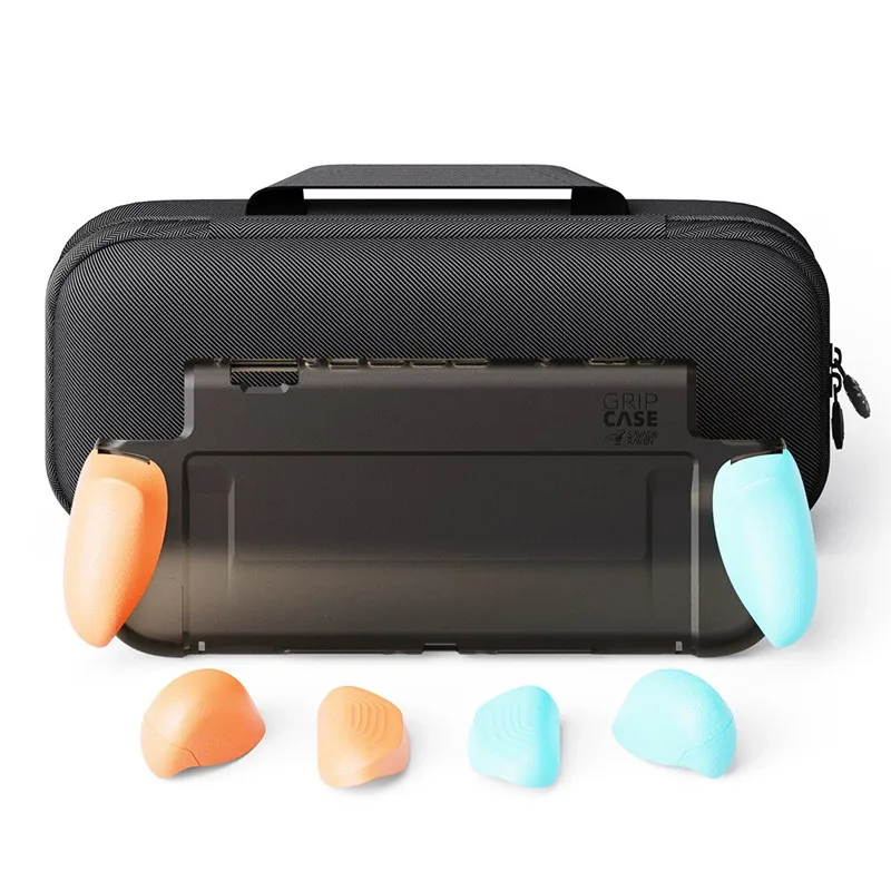 Savage Raven by Skull & Co. GripCase met vervangbare ergonomische grip beschermhoes voor Nintendo Switch 2 NS2-gameconsole
