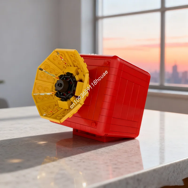 

320 шт. MOC Super Horn, модель строительных блоков, архитектура, сборка, сделай сам, креативные рождественские подарки, идея, игрушки для детей на день рождения