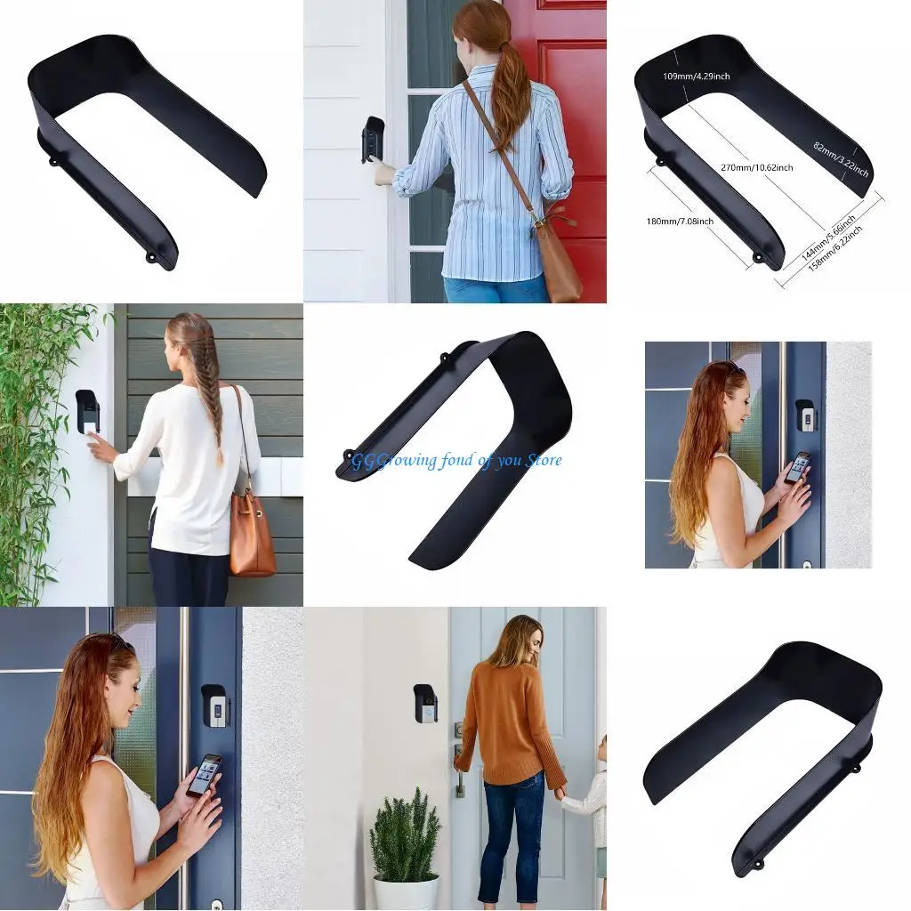 H9EB Antidust Waterproof ABS Cover For 8 Inch Face Recognition Device Access Control