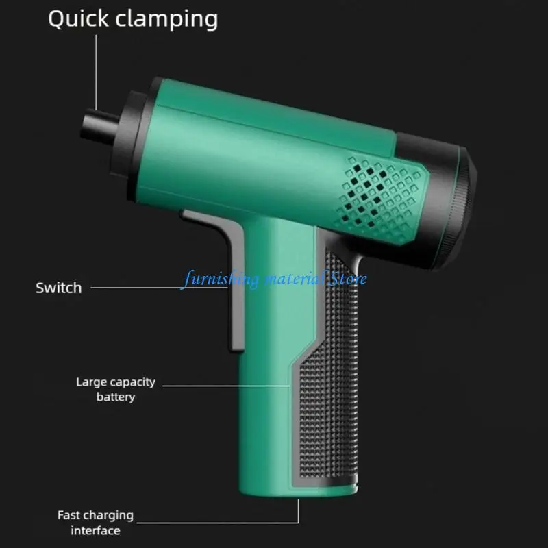 Y5GD Ergonomic Electric Screwdriver Fast Charging Bit High Precisions Rotati