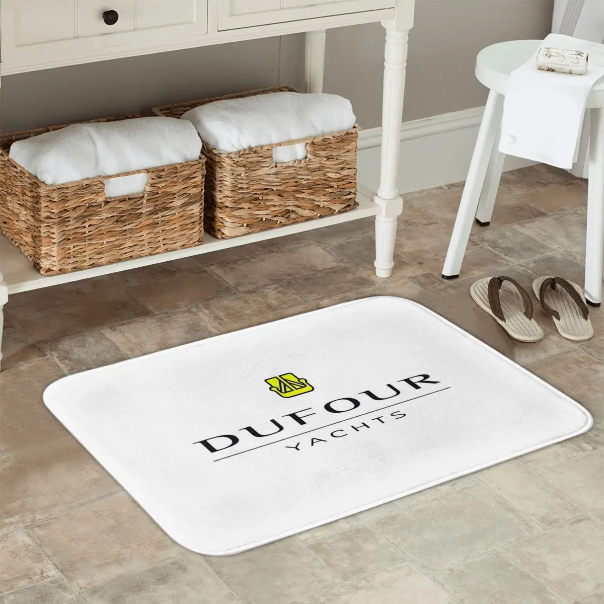 

Нескользящий коврик для яхты Dufour, напольный коврик, впитывающий коврик, ковер для кухни, входа, дома, балкона, коврики для ног