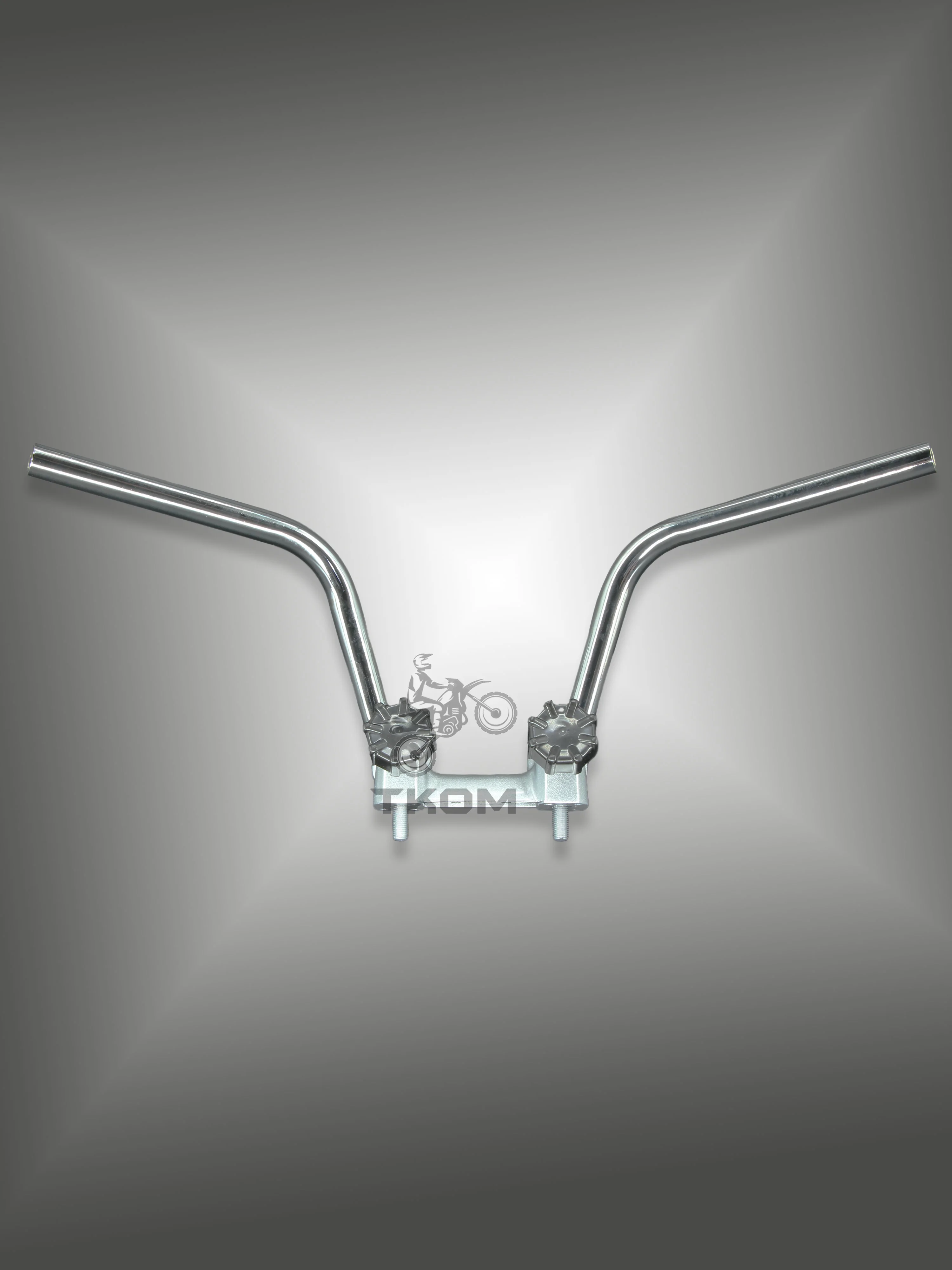 CT70 handle bar Chrome motorcycle Handlebar Set for DAX CT70 K1 K2 Mini Trail bike Parts(Only rod included)