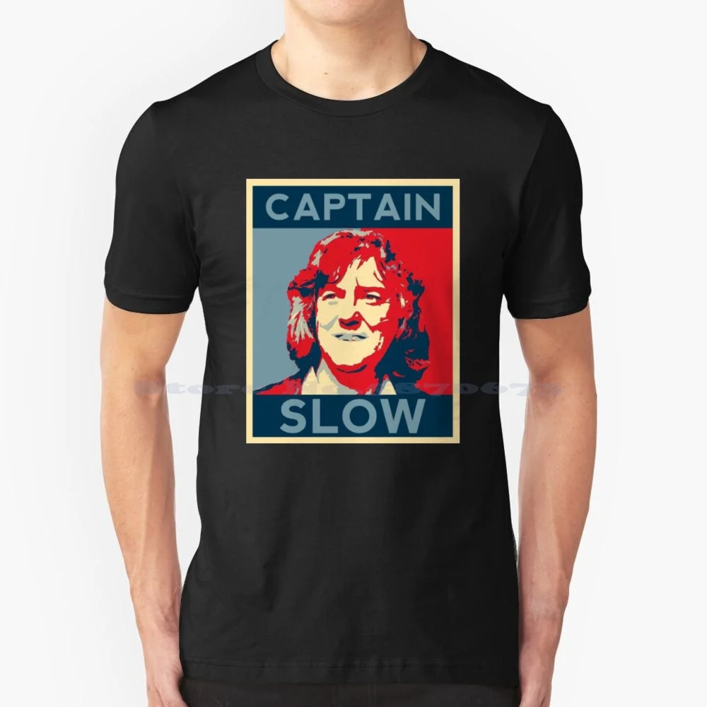 Captain Slow T Shirt 100% Cotton Tee James May Captain Slow Toy Stories Tv Presenter Car Of The People