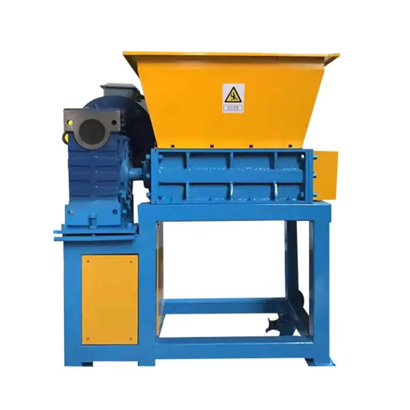 Small Metal For Sale Waste Plastics Recycle Double Shaft Shredder Machines