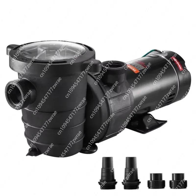 1.5HP 115V 1100W Single Speed Swimming Pool Pump Ground Powerful Self Priming W/ Strainer Filter Basket 5280 GPH Max. Flow
