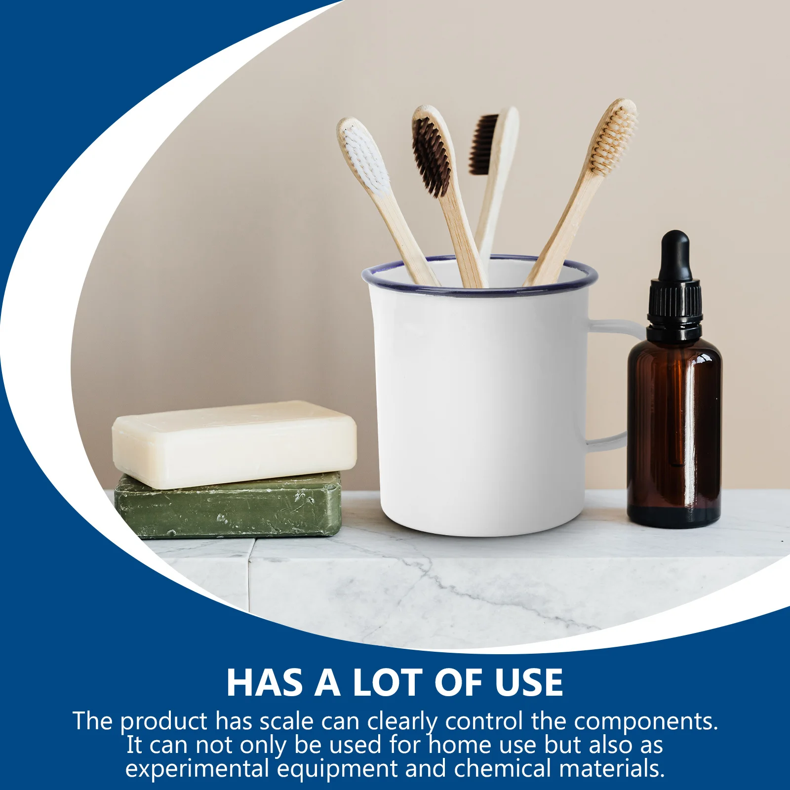 

1pc Enamel Mug 500Ml Black White Exquisite Retro Drinking Cup Kitchen Accessory Large Capacity Water Storage Holder