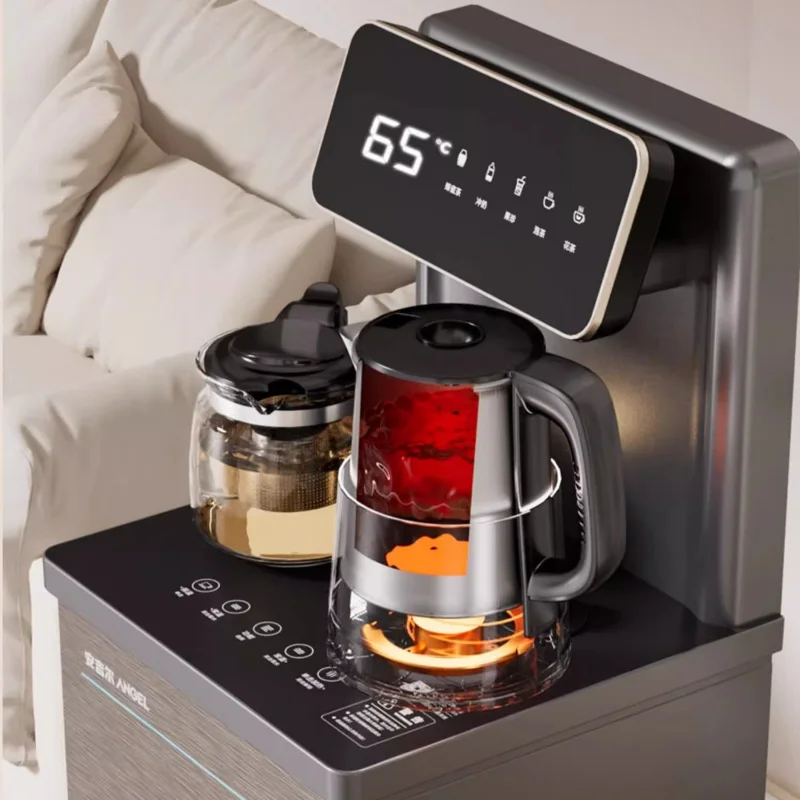 Angel Tea Bar Machine, Smart Home Automatic Water Dispenser with Bottom-Loaded Bucket & Remote Control