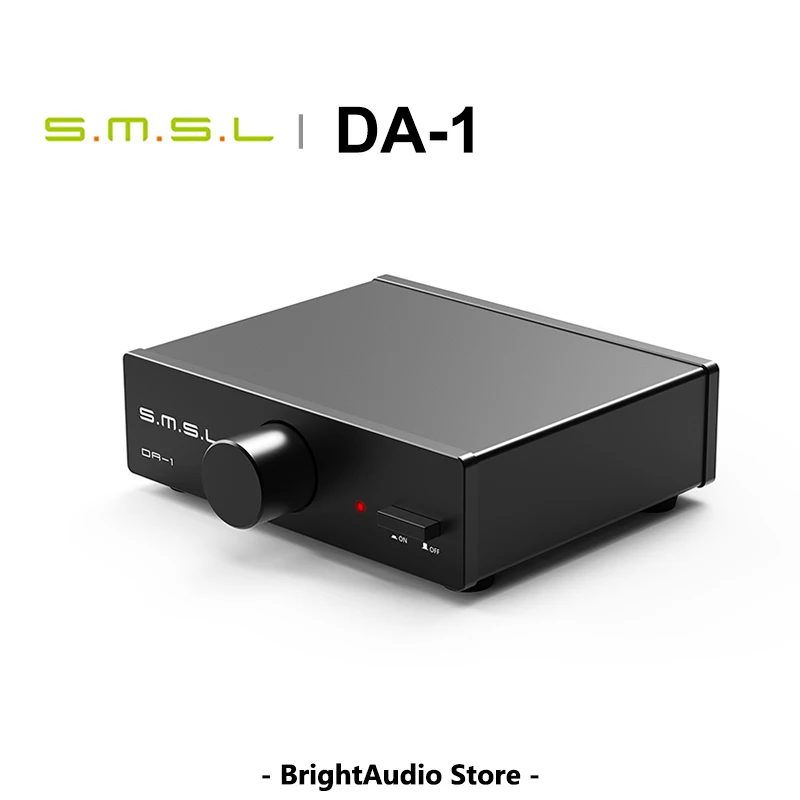 

SMSL DA-1 мини усилитель мощности с высоким разрешением TPA3118, чип, Настольный усилитель для динамика, аудио декодер