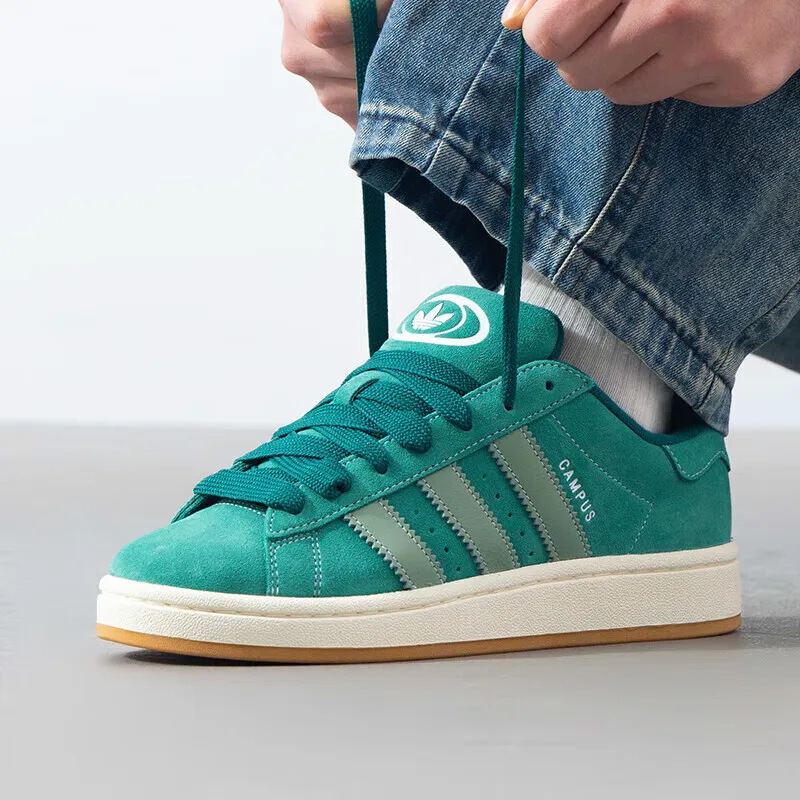 

Мужская и женская обувь Adidas Clover, новинка 2025 года, повседневная обувь с низким берцем Campus JH8794