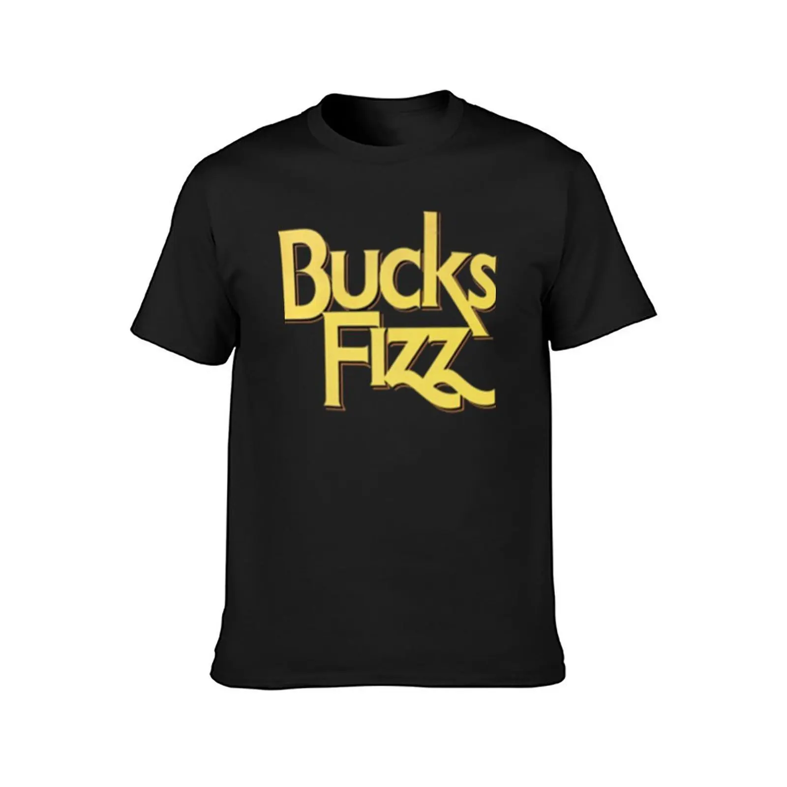 Bucks Fizz GoldBlack Classic T-Shirt hippie clothes oversized Men's t shirts