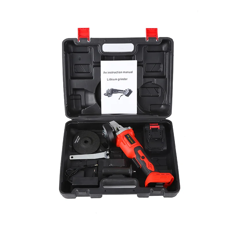 

21V Cordless Brushless Angle Grinder Cutting Grinding Tools Cutter Machine