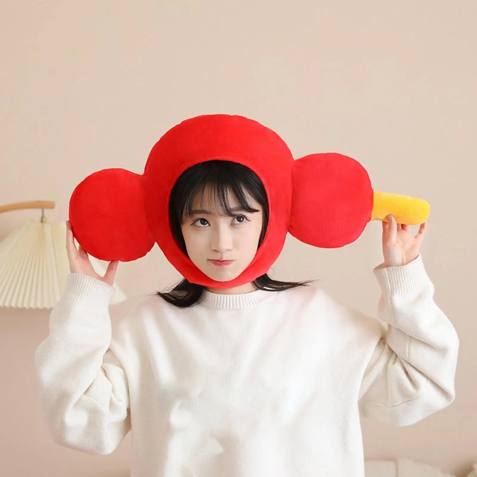 大人用子供用ぬいぐるみ帽子素敵な帽子ヘッドギアフルーツハット誕生日パーティーカーニバル仮面舞踏会卒業式の装飾用