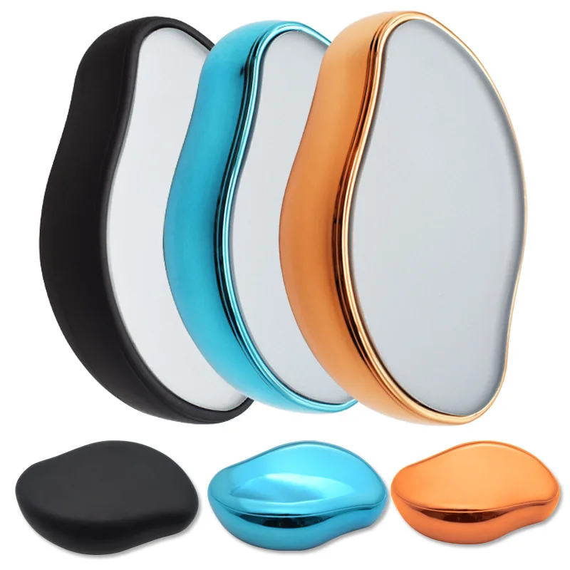 Alat Penghilang Rambut Pemutih Fisik Penghapus Rambut Kristal Yang Dapat Digunakan Kembali Alat Penghilang Rambut Tubuh Epilator Aman Tanpa Rasa Sakit Pencukur Kaca