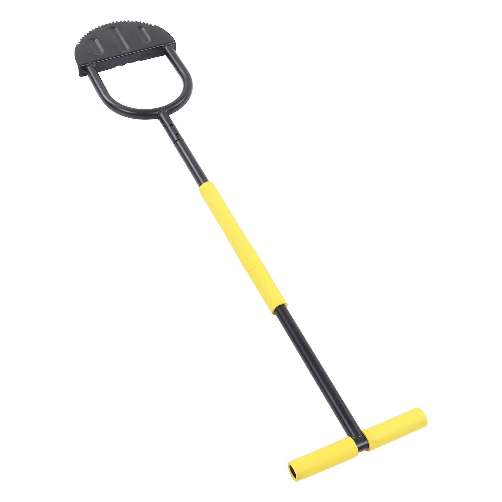 Costadora de césped de media luna, corte eficiente, pala de recorte Manual segura, plataforma de pie ancho práctica para jardines y camas de flores
