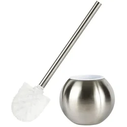 Toilet Brush and Holder, 1 Pack 304 Stainless Steel Toilet Brush and Holder Set for Bathroom Bathroom Toilet-Ergonomic