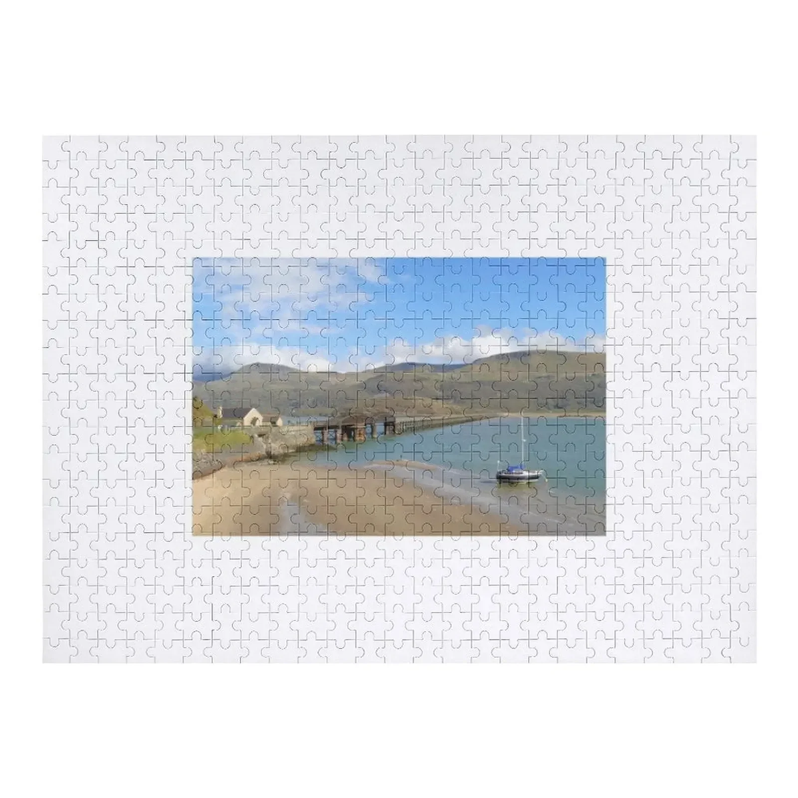 Barmouth, Wales Jigsaw Puzzle With Photo Custom Kids Toy Puzzle