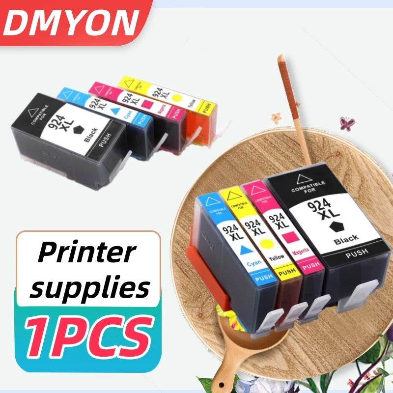 

1pcs 924XL 924 Ink Cartridge Compatible for HP OfficeJet Pro 8135e 8134e 8132e 8122e 8124e 8125e 8120e 8130e Printer Cartridge