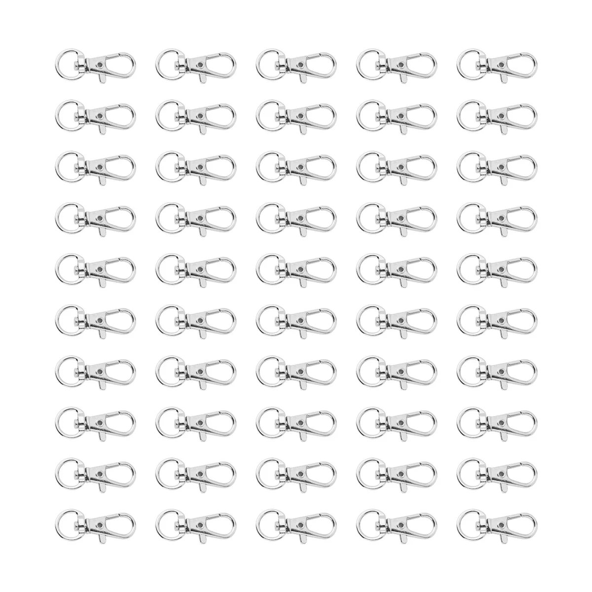 

1Set Dog Clip Accessories 32mm DIY Key Chain Hook Durable Iron Unisex Key Ring Snap Hook Creative Hanging Decoration