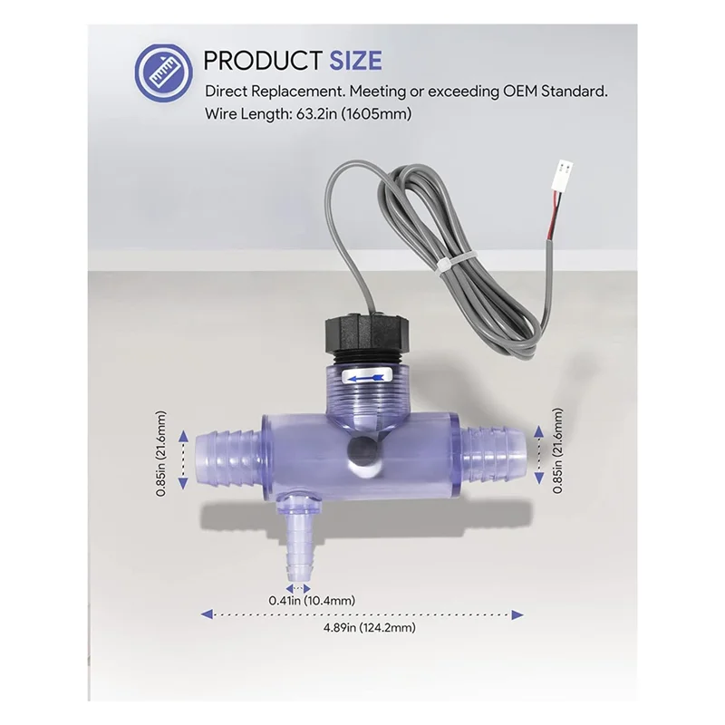 A83G-جزء بديل Q-12DS-C2 2560-040 مفتاح التدفق لمنتجعات Sundance، لحوض الاستحمام الساخن Jacuzzi ومنتجات المياه الحلوة
