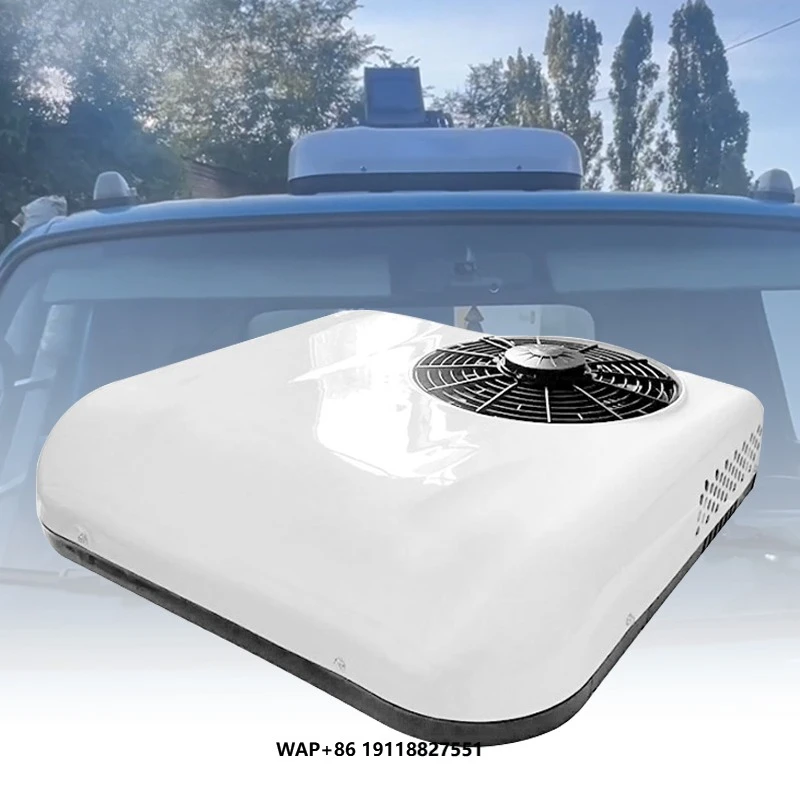 24 فولت اير Acondicionado Rv 12V مكيف هواء على السطح شاحنة وقوف السيارات مكيف الهواء لسيارة فان