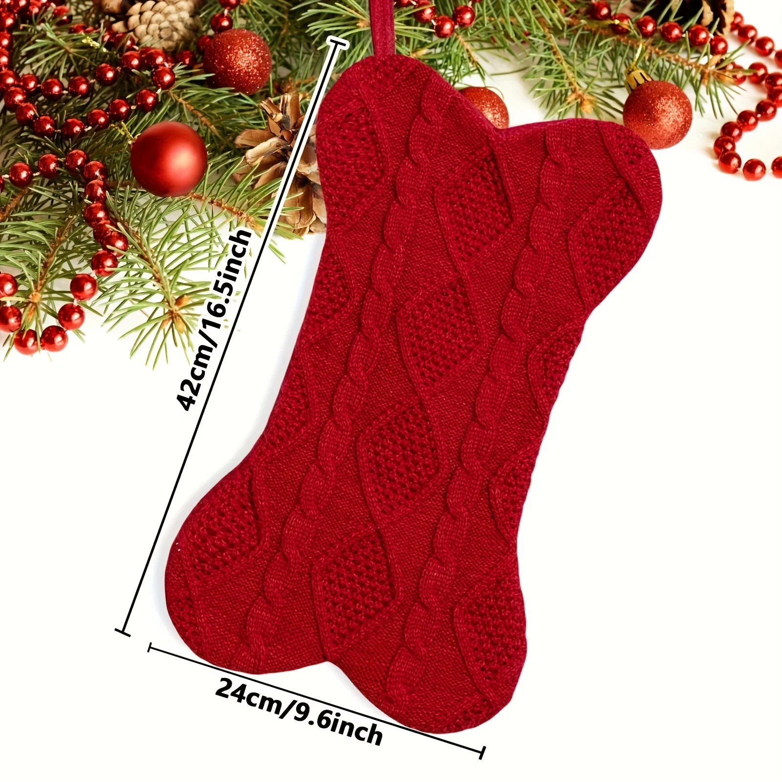 Stoking Natal Anjing, Stoking  - Christmas Stocking Hanging ulasan dan harga
