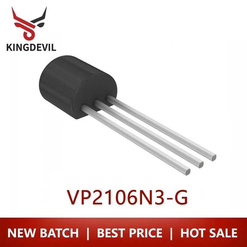 1pcs/lot Original Genuine VP2106N3-G TO-92-3 MOSFET P-CH 60V 250MA TO92-3