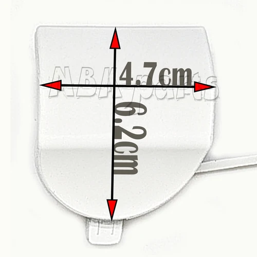 Imagen 2 del producto Cubierta de remolque trasero compatible con Porsche Cayenne 92A 958,2, 3,0l, 3,6l, 4,8l, Base S GTS Turbo TDI, parachoques, gancho de remolque, tapa de ojo, 15-18