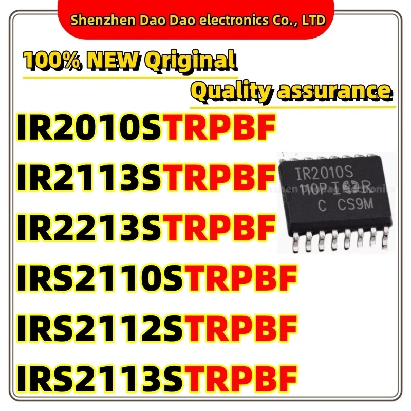 

10Pcs IR2010STRPBF IR2010S IR2113S IR2213S IRS2110S IRS2112S IRS2113S TRPBF SOP-16 IC Chip