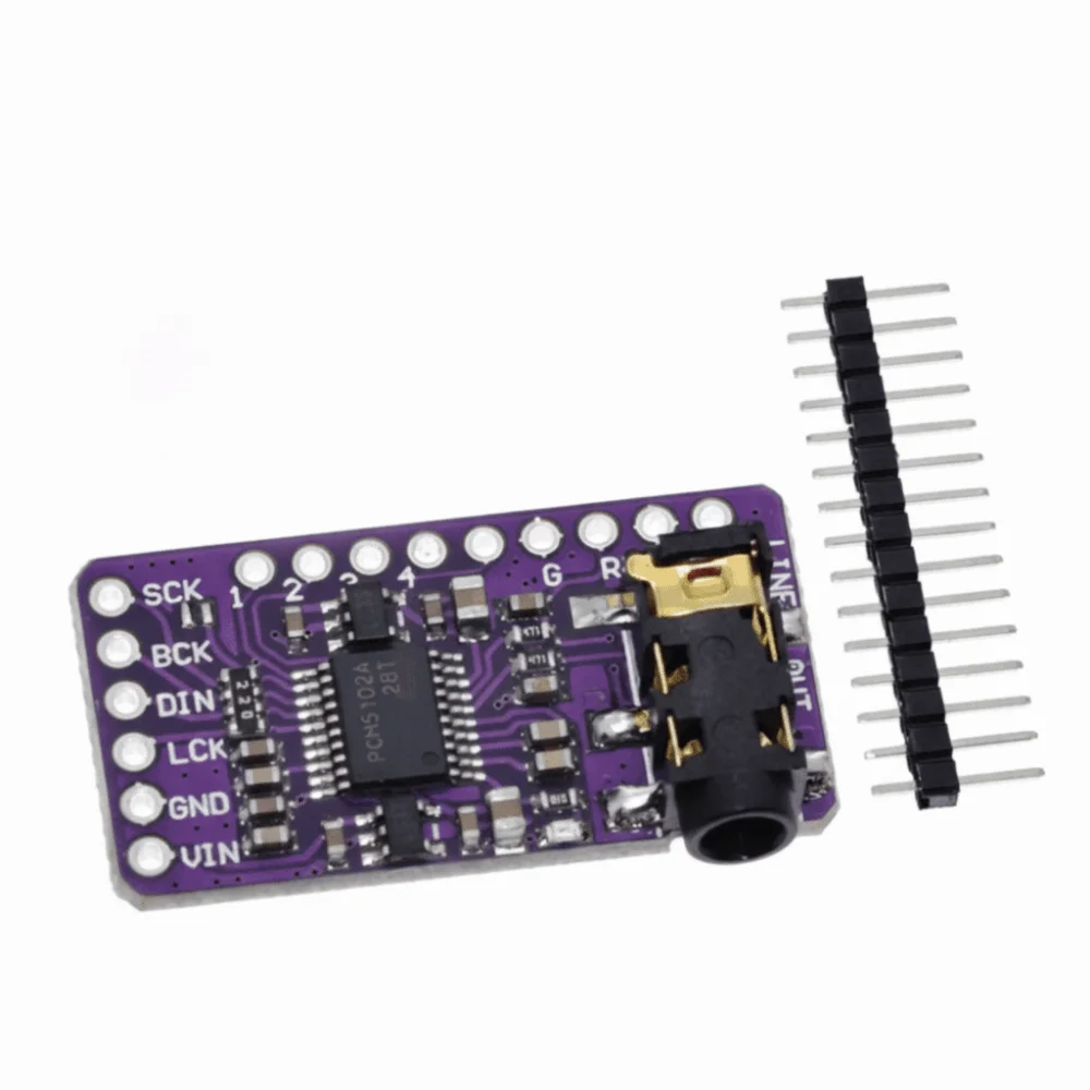 Interface I2S PCM5102A I2S Audio Player PCM5102A DAC Digital Audio PCM5102 Audio Board Audio Player I2S Player Module