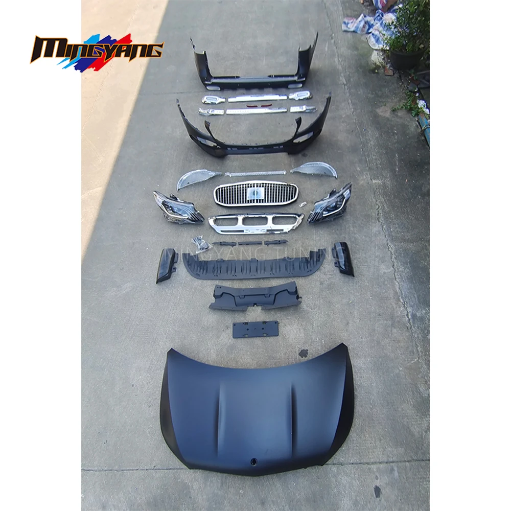

Factory Hot Selling PP Plastic V250 V260 V300 Upgrade GLS Bodykit Car Bumper Accessories for VITO W446 W447 2016-