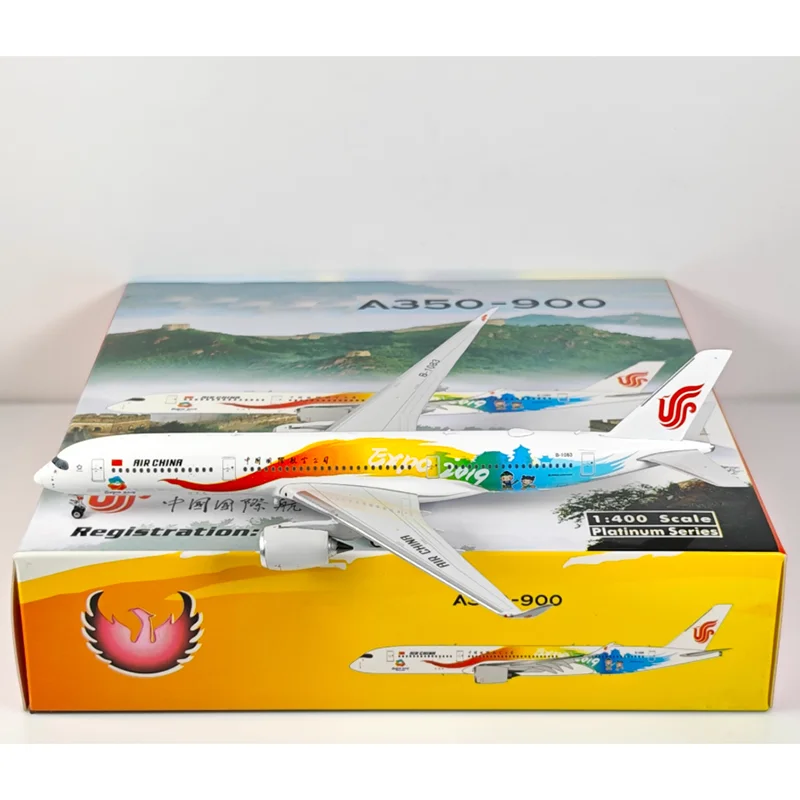 피닉스 1/400 스케일 에어차이나 A350-900 B-1083 다이캐스트 합금 항공기 모델 수집용 장식품