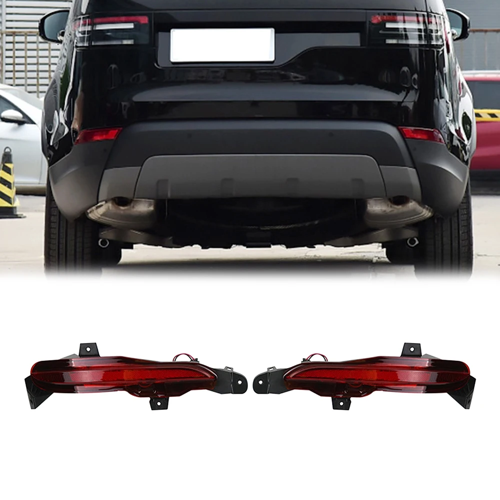 Car Right Rear Bumper Fog Light Parking Warning Reflector Taillights for Land Rover Discovery 5 L462 LR5 2017-2020