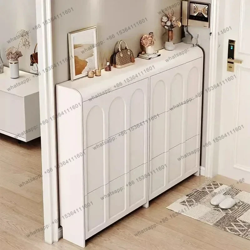 Storage Holder Women Shoes Rack Layer Dust Proof Organizer Living Room Shoes Rack Ultra Thin Dorm Szafka Na Buty Furnitures