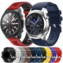 22mm 20mm Silicone Band for Samsung Watch 5/4/3/Gear S3 /Huawei Watch 4/3/GT2-3 Pro Sport Bracelet Belt Amazfit GTR 4/GTS Correa