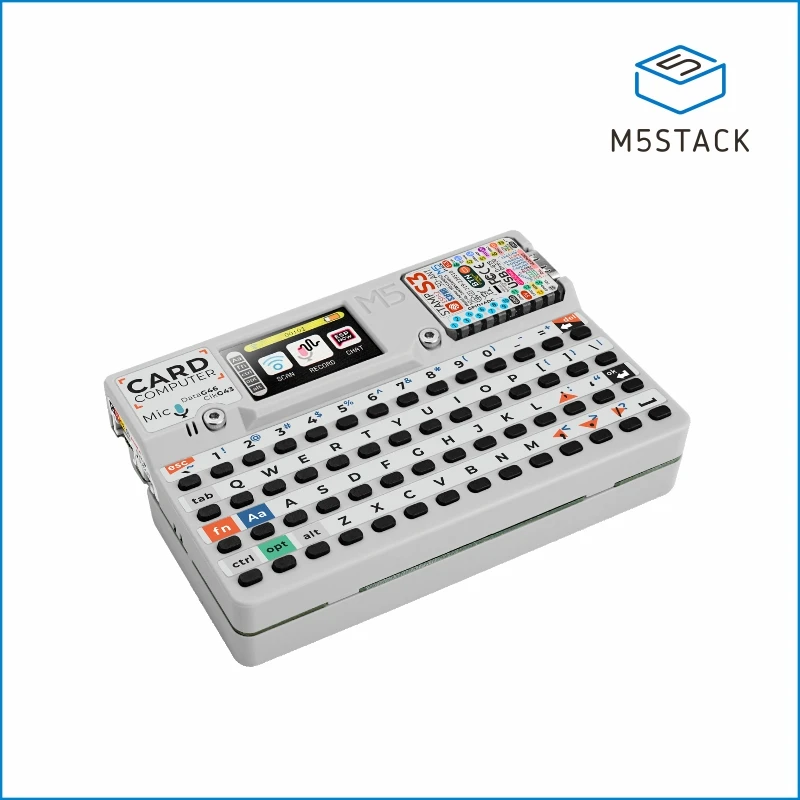 Imagem -02 - Cardputer Computador Portátil M5stamps3 Placa de Desenvolvimento Esp32-s3 1.14 Polegada Tela 56 Teclas Teclado Cartão Microcontrolador M5stack