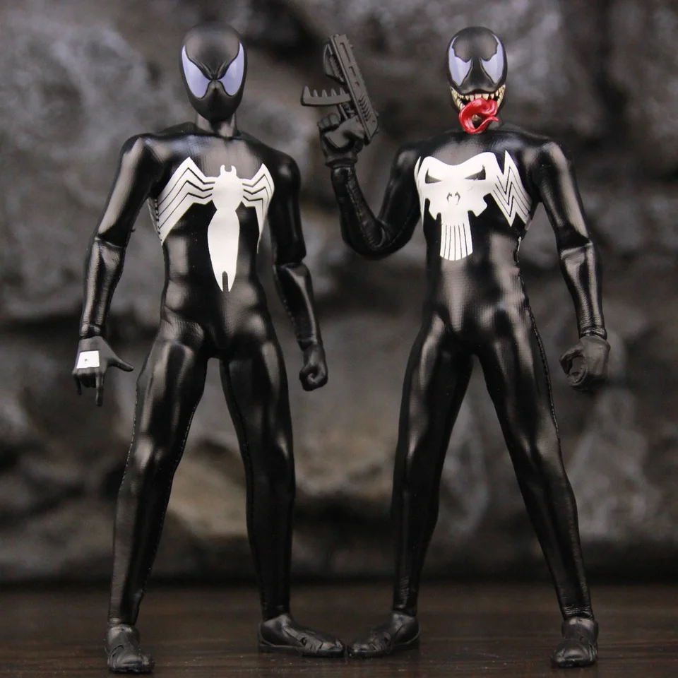 マーベルスパイダーマンレザーレットトイ、ヴェノムパニッシャー