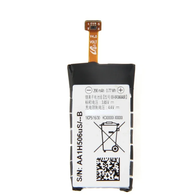 200mAh Replacement Battery for Samsung Fit2 pro R365 EB-BR360ABE Mobile Phone Batteries