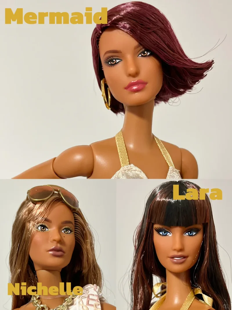 

Новая оригинальная подарочная коробка [You Create] Barbie Basics: серия с более чем 150 образами, коллекционный набор для взрослых, включающий фигурки Русалки, Лары, Ничел, Фриды, Милли, Оливии.