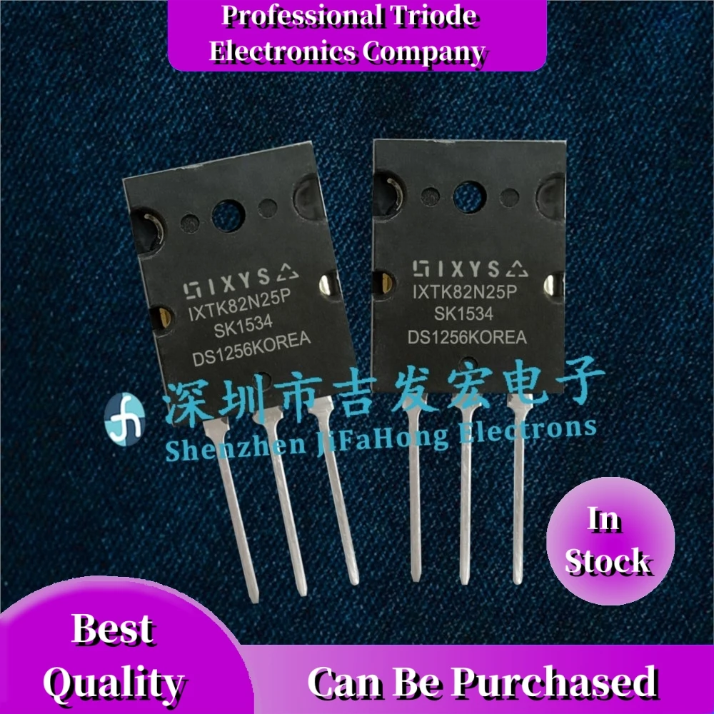 

10 шт. IXTK82N25P TO-3PL 250V 80A 10HOT. Гарантия качества. Быстрая доставка.