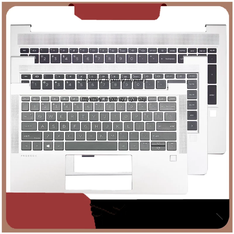 

New US Keyboard For HP ProBook 430 440 450 G6 G7 G8 G9 G10 Laptop With Backlight Keyboard Palmrest Upper Cover Replace Casing