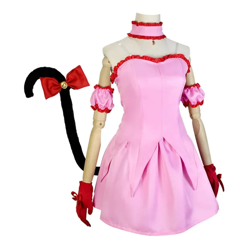 Tokyo Mew Mew Minto aiawa Cosplay Fato, Vestido Momomiya Ichigo, Roupa Anime Minto, Roupa Verde e Rosa