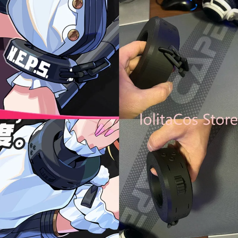 

Браслеты для косплея Zenless Zone Zero Cissia, напечатанные на 3D-принтере, аксессуары для ролевых игр, оборудование для Comic Con, декор, подарок для косплееров, Хэллоуин