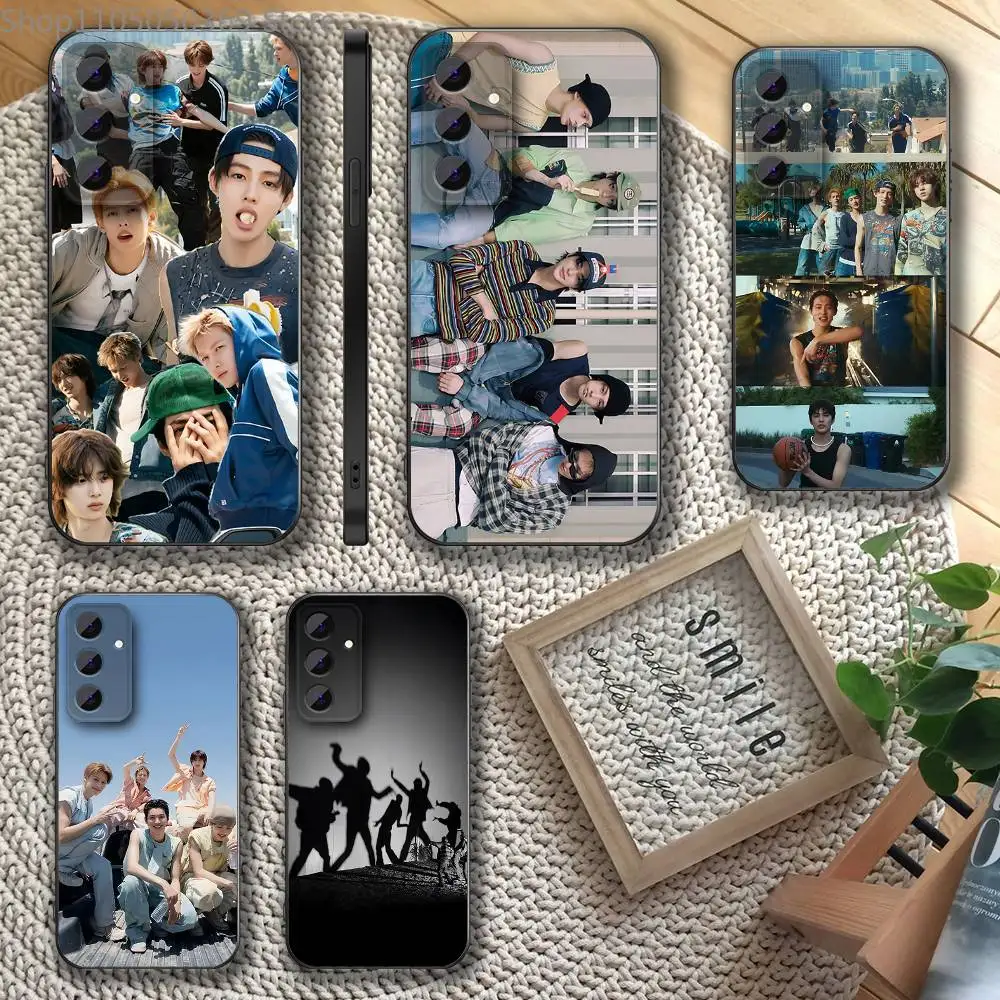 

C-Co-rtis Kpop Phone Case For Samsung S 25,24,23,22,30,21,10,9,Ultra,Plus,Lite,FE,4,5 G Soft Black Case