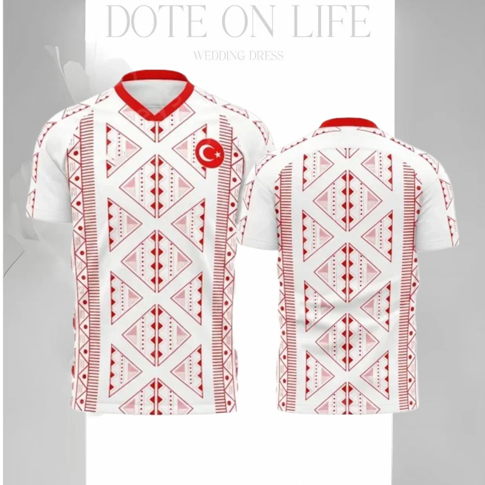 

Turkish Men's Football Shirts, Summer 3D Training Suits, Brand New, Special Offer T-shirts