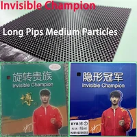 SPINLOAD, diseño especial, puntas largas, buey, campeón Invisible, tenis de mesa, goma, partícula media, goma individual, flotante extraña