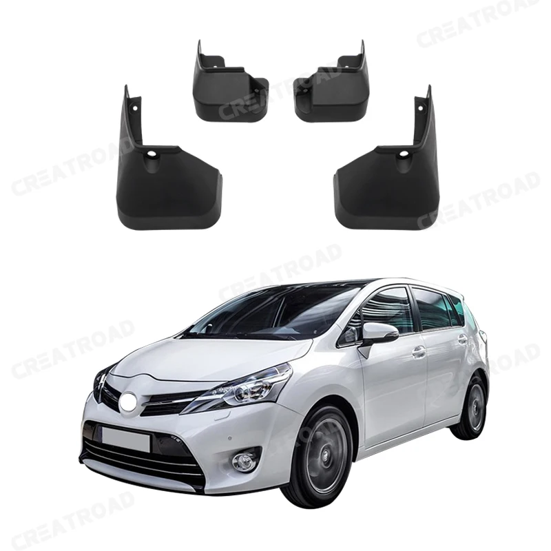 Car Mud Flaps For Toyota Verso 2009-2018 Mudflaps Splash Guards Mud Flap Mudguards Fender 2010 2011 2012 2013 2014 2015 2016