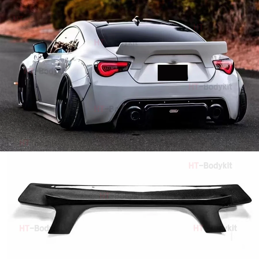 Carbon Fiber Car Rear Trunk Spoiler Rear Wing Tail Wing Parts For Toyota 86 GT86 ZN6 ZC6 ZD6 Subaru Brz 2012-2020 Upgrade kit