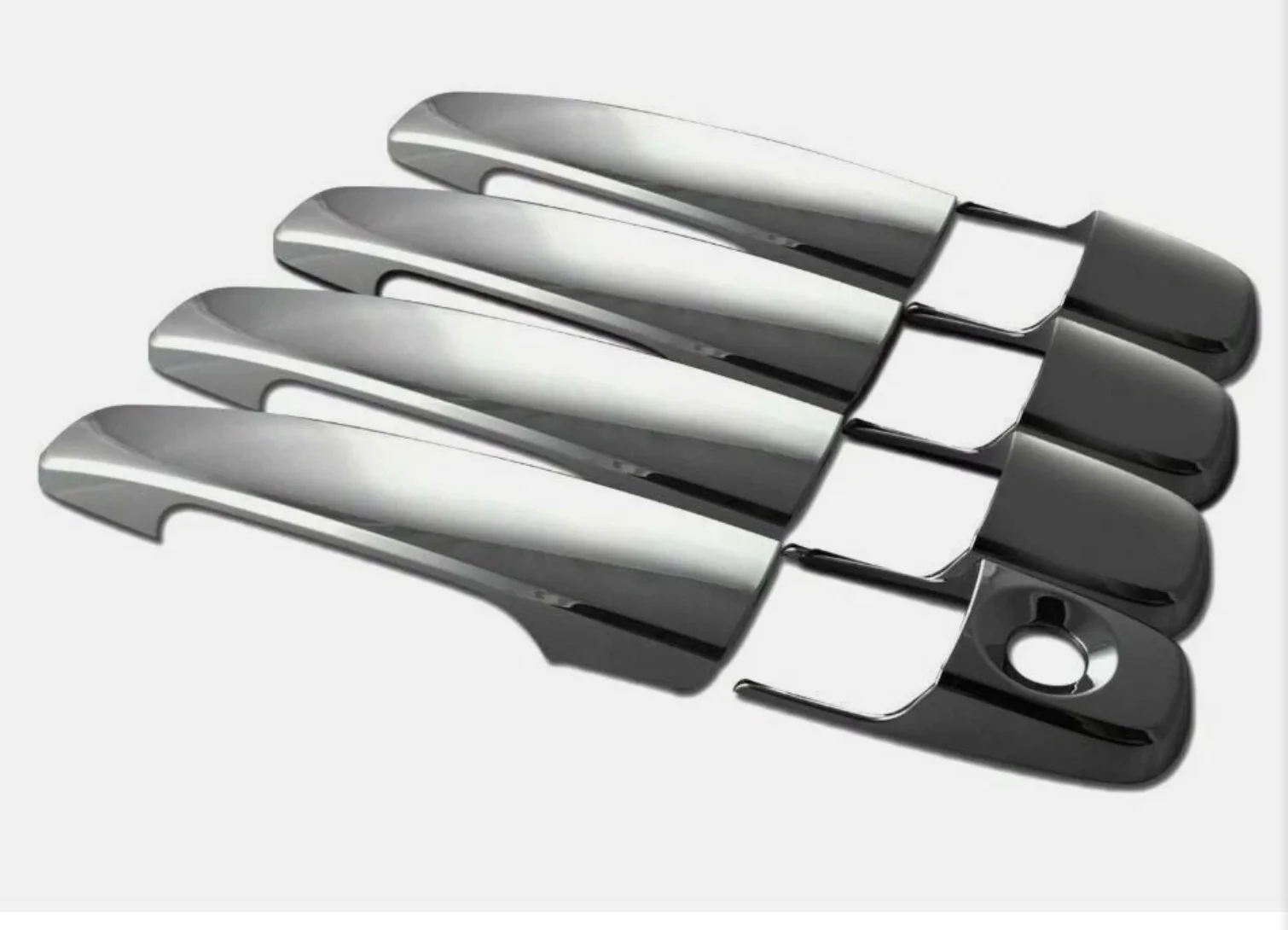 

Chrome Exterior Door Handle Cover 8 Pcs Set For US Ford Focus 2008-2011 New