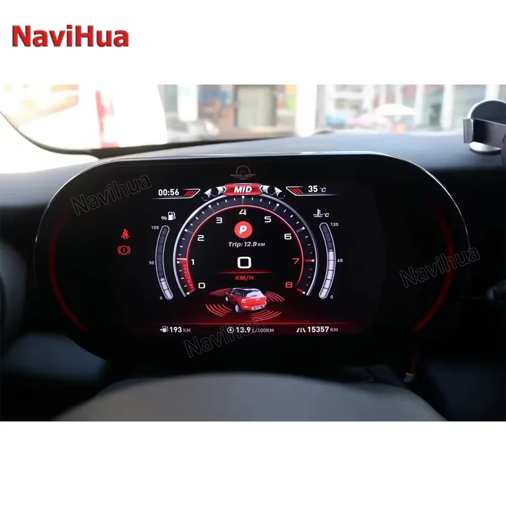 Navihua-BMW用デジタルクラスター機器,ミニスピードメーター,自動車用LCDスピードメーター,新しいアップグレード,仮想的なピット